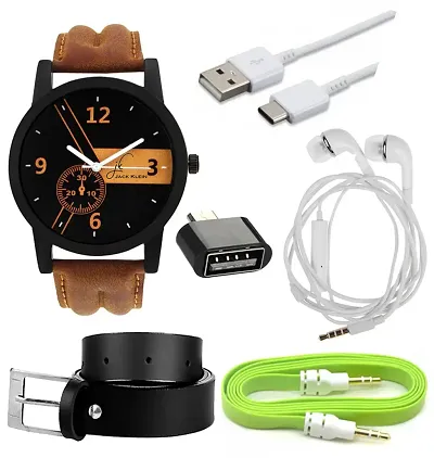 Amazing Combo Set 5 With Mens Watches