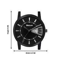 Stylish And Trendy Black PU Strap Analog Watch For Men-thumb4