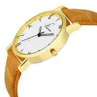 Fashionable Golden Case Formal Wrist Watch-thumb1