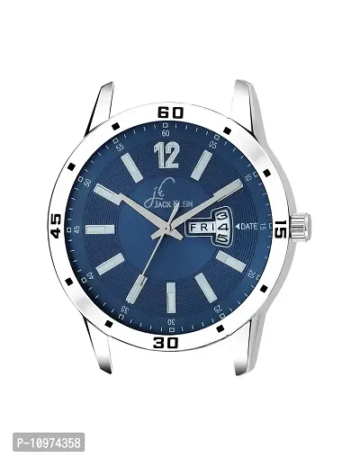 Trendy Stylish Blue Day And Date Working Analogue Wrist Watch-thumb4