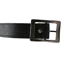 Black Legends Collection Wrist Watch With Black Wallet And Belt-thumb4