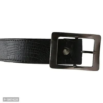 Black Legends Collection Wrist Watch With Black Wallet And Belt-thumb5