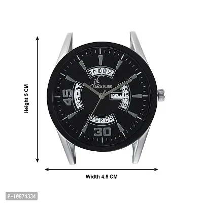 Black Multi Function Day And Date Working Wrist Watch-thumb5