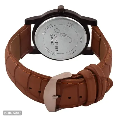 Multi-Colored Dial Black Strap Analog Wrist Watch-thumb3