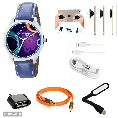 Combo Of Watch And Mobile Accessories