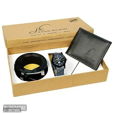 Combo Of Stylish And Trendy Analog Watch With Accessories-thumb0