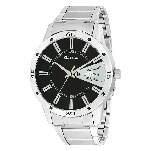 Stylish And Trendy Metal Strap Analog Watch For Men