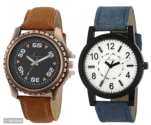 Combo Synthetic Analog Watches For Men-thumb0