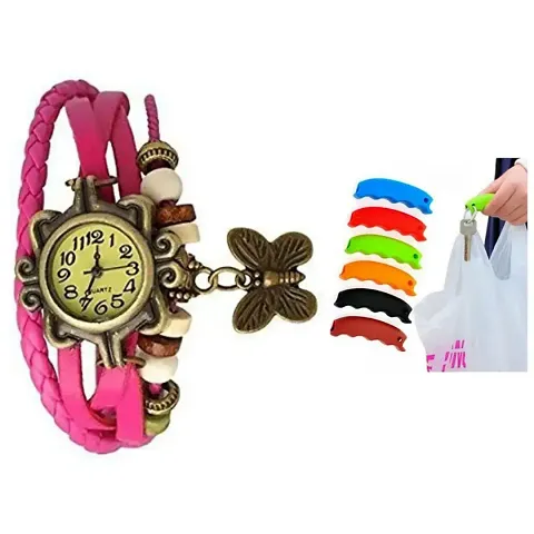 Exclusive Combo Of Watch With Single Clip