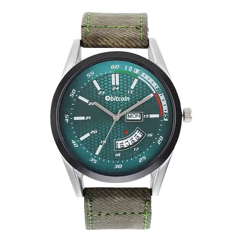 Stylish and Trendy PU Strap Analog Watch for Men