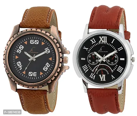 Combo Synthetic Analog Watches For Men-thumb0