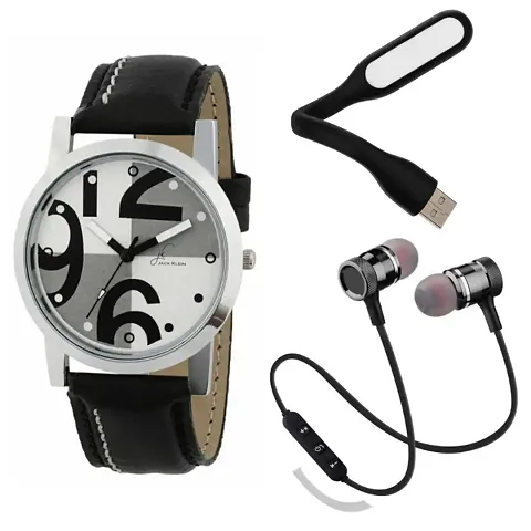 Stylish Watch For Men With Multiple Accessories