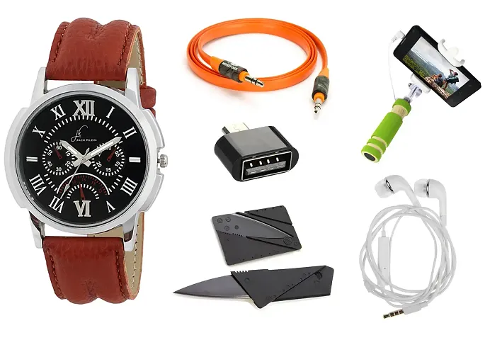 Men's Watch With Combo Sets