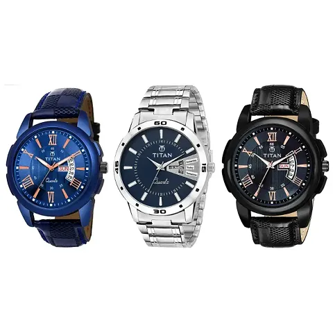 Limited Edition Watch For Men Pack Of 3