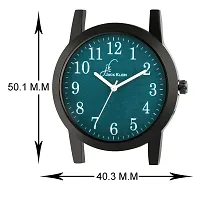 Denim Finish Green Casual Wrist Watch-thumb3