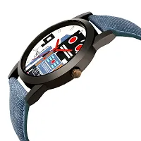 Graphical Edition Wrist Watch For Men-thumb1