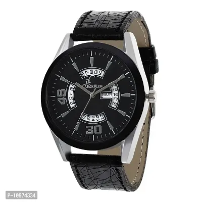 Black Multi Function Day And Date Working Wrist Watch-thumb2