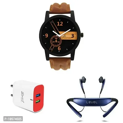 Stylish And Trendy Analog Watch With Accessories