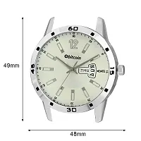 Stylish And Trendy Silver Metal Strap Analog Watch For Men-thumb3