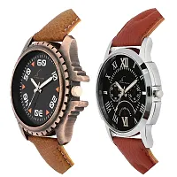 Combo Synthetic Analog Watches For Men-thumb2