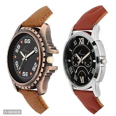 Combo Synthetic Analog Watches For Men-thumb3