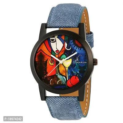 Funky Graphic Edition Wrist Watch-thumb0