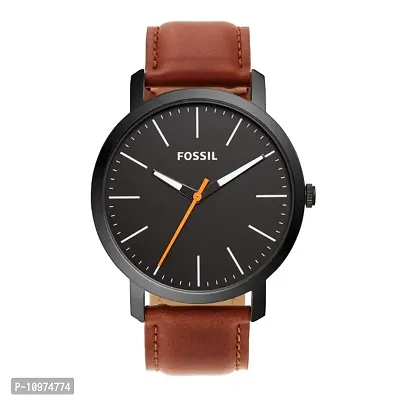 Simple And Stylish Analog Watch With Black Color Dial And Case