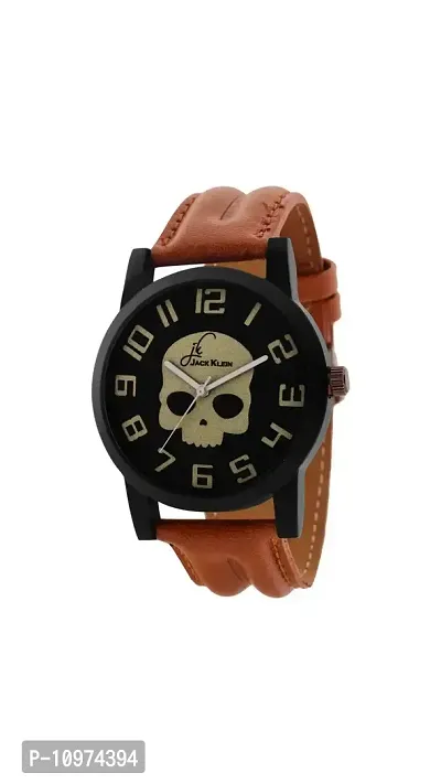 Skeleton Edition Strap Wrist Watch With Belt And Aviator Glasses-thumb2