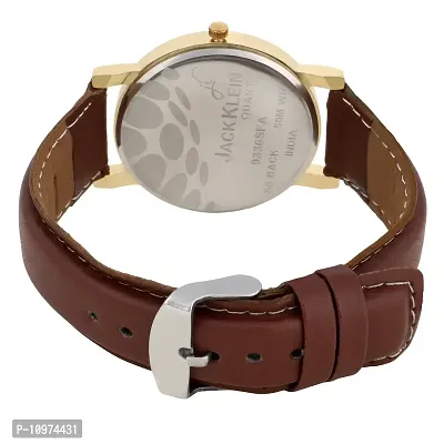 Elegant Formal Golden Case Wrist Watch-thumb3
