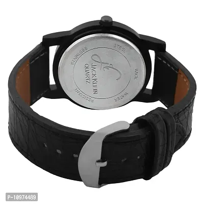 Multi-Colored Dial Black Strap Analog Wrist Watch-thumb3