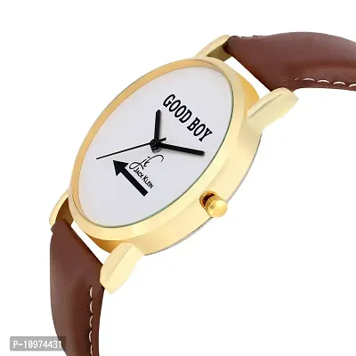 Elegant Formal Golden Case Wrist Watch-thumb2