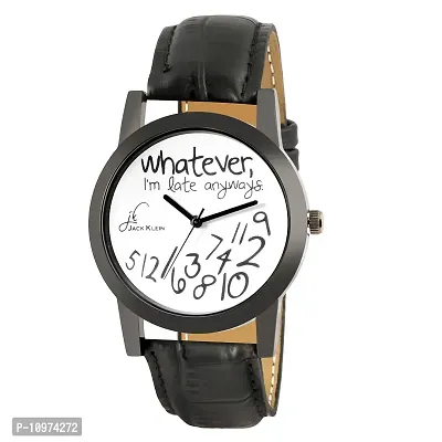 Black N White Graphic Wrist Watch