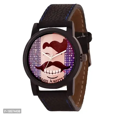 Funny Graphic Wrist Watch For Men