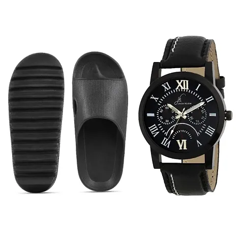 Unique Stylish Combo Pack Of Slipper Watch