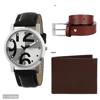 COMBO PACK OF WATCH WALLET  BELT