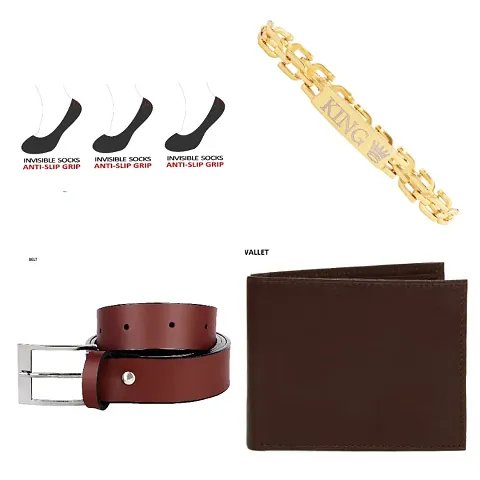 UNIQUE COMBO OF SOCK BRACELET BELT WALLET