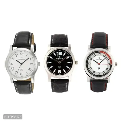 STYLISH  UNIQUE DESIGN ANALOG WATCHES COMBO PACK OF 3