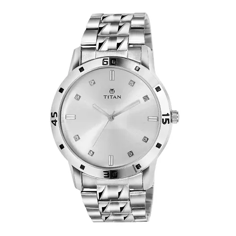 Stainless Chain Analog Wrist Watch for Men