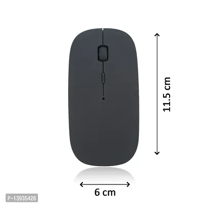 Wireless Computer Mouse, Ergonomic Optical with Nano Receiver USB Mouse for Laptop, Desktop, MacBook-thumb2