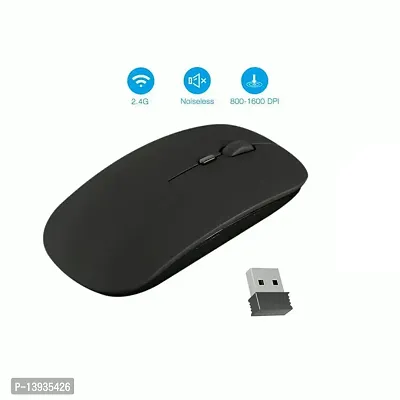 Wireless Computer Mouse, Ergonomic Optical with Nano Receiver USB Mouse for Laptop, Desktop, MacBook-thumb3