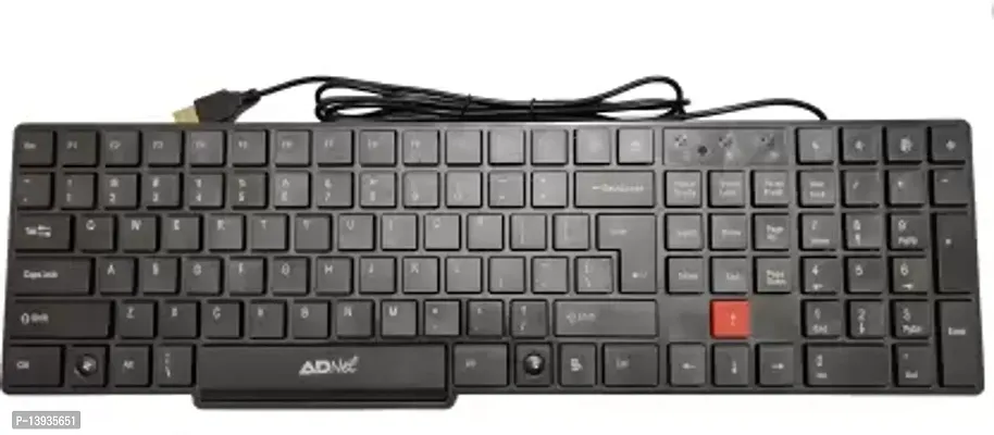 Wired Usb Multi-Device Keyboardacirc;  (Black)