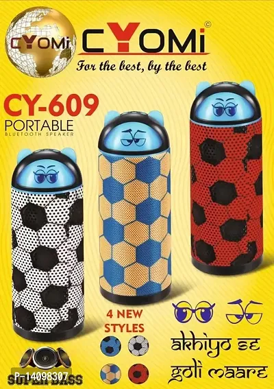 CYOMI-609 PORTABLE SPEAKER WITH GOOD SOUND QUALITY (ASSORTED COLOR)