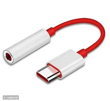 Type-C to 3.5mm Auxiliary Adapter (White)