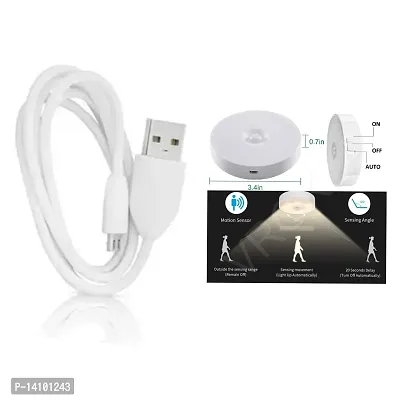 COMBO PACK OF USB DATA CABLE TYPE -A  MOTION LIGHT-thumb0