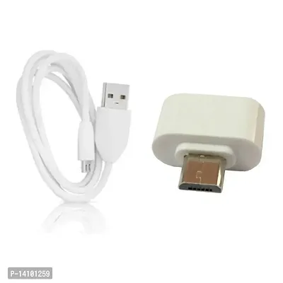 COMBO PACK OF USB DATA CABLE TYPE -A  OTG-thumb0