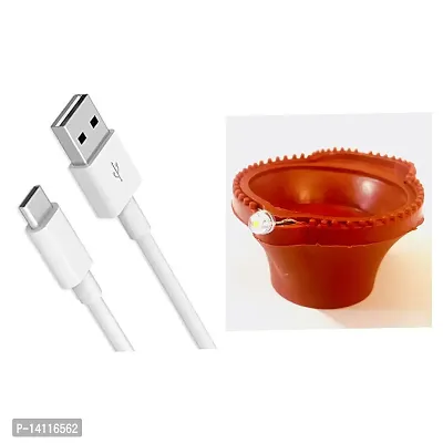 COMBO PACK OF USB DATA CABLE TYPE -C  WATER DIYA-thumb0