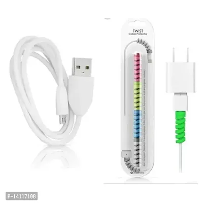 COMBO PACK OF USB DATA CABLE TYPE -A  USB SAFE HOLDER