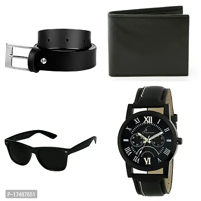 Combo Pack Of Belt, Wallet, Sunglass  Watch