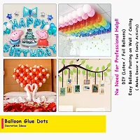 100 Glue Dot For Balloons Foil, Latex, Confetti Balloon-thumb1