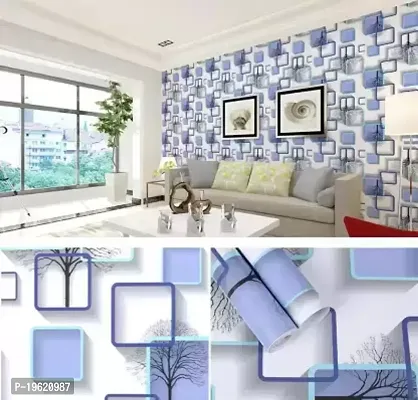 3D Frames Wall Stickers Wallpaper Home Interior Decoration (40 x 500 cm)-thumb3